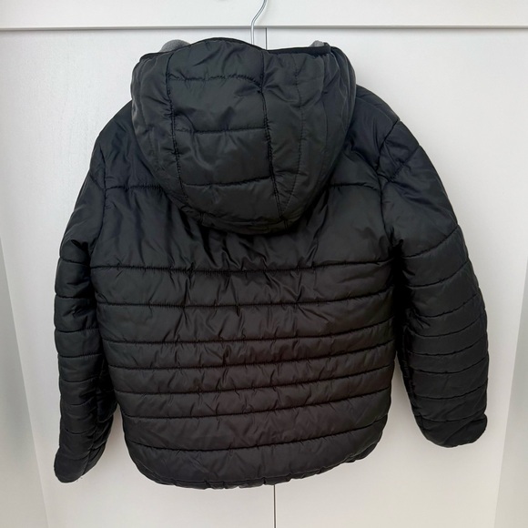 Nike Midweight Hooded Puffer Jacket Size 5 - Picture 3 of 4